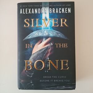 Silver in the Bone by Alexandra Bracken Signed Hardcover